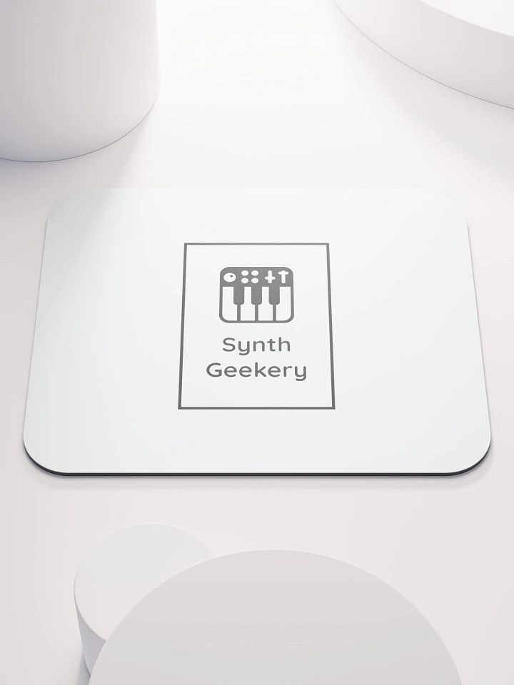 Synth Geekery Mouse Mat product image (1)
