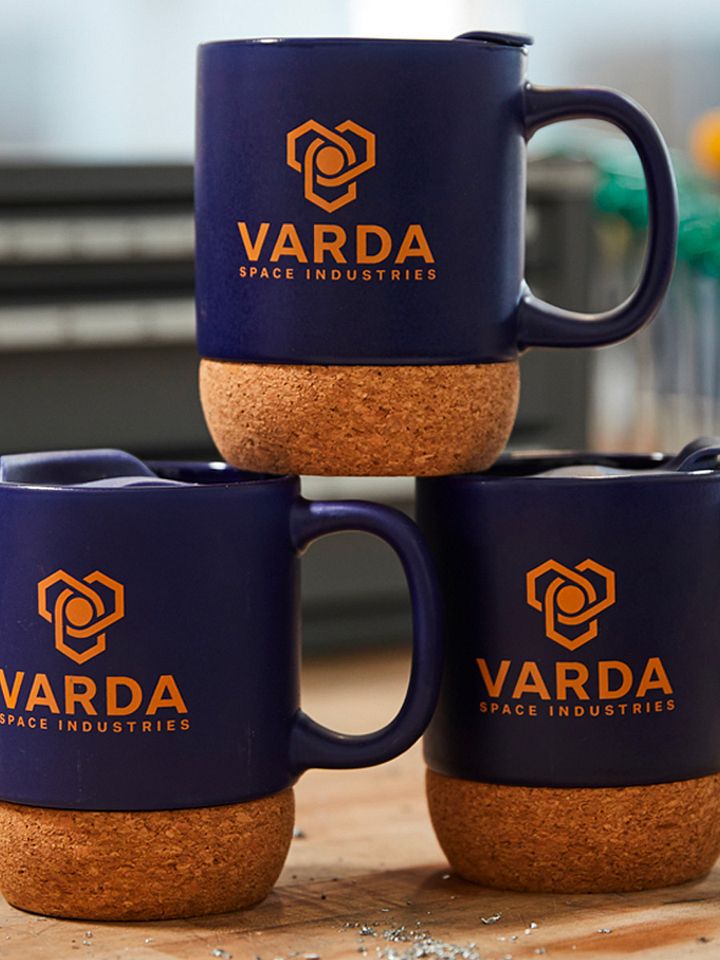 14 OZ. Cork Base Ceramic Mug product image (1)