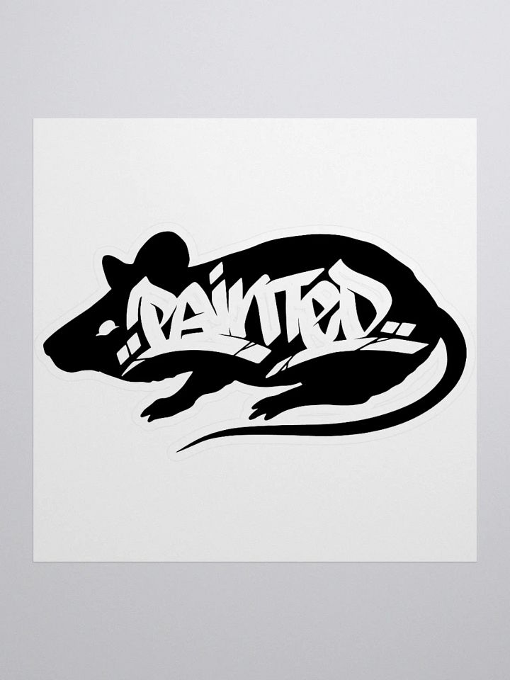Black Rat Sticker product image (1)