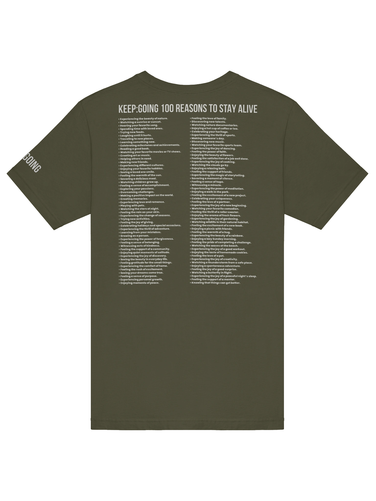 Keep Going Unisex T-Shirt product image (5)
