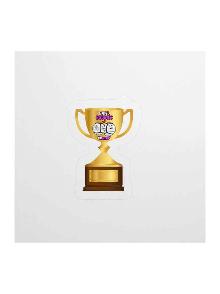 Bawl Buddies trophy Sticker product image (1)