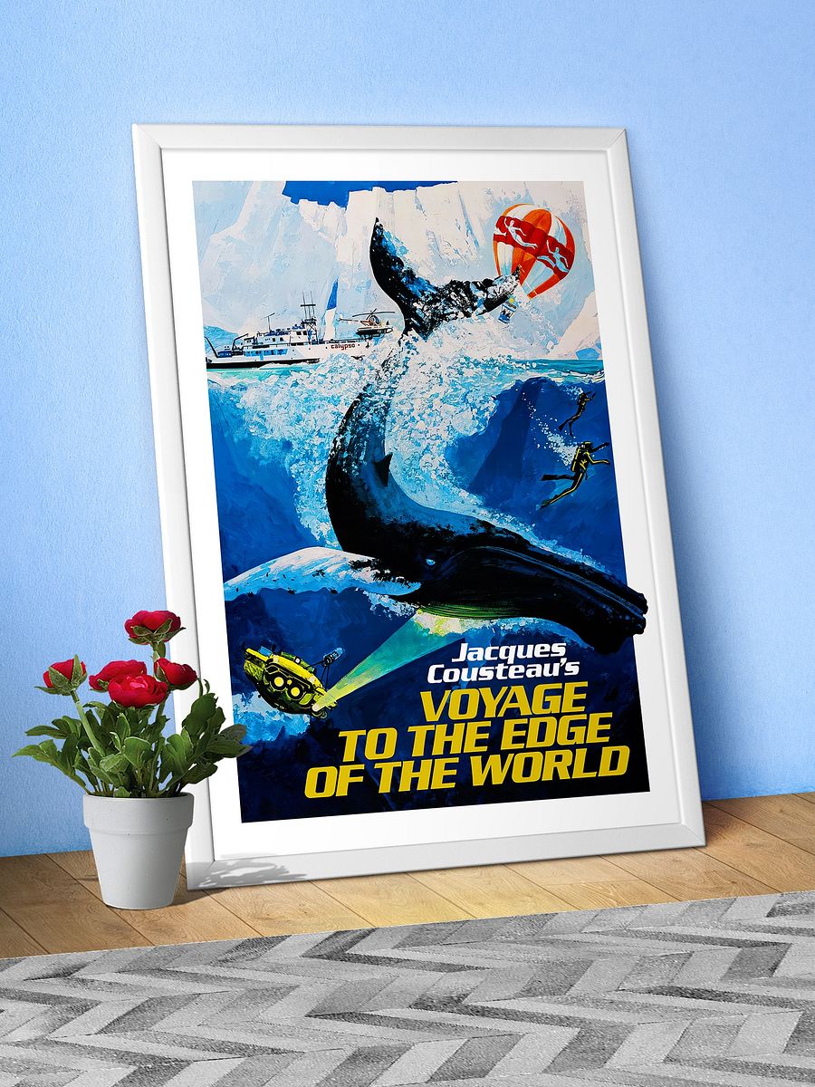 Voyage to the Edge of the World, 1976 — Jacques Cousteau movie poster product image (6)