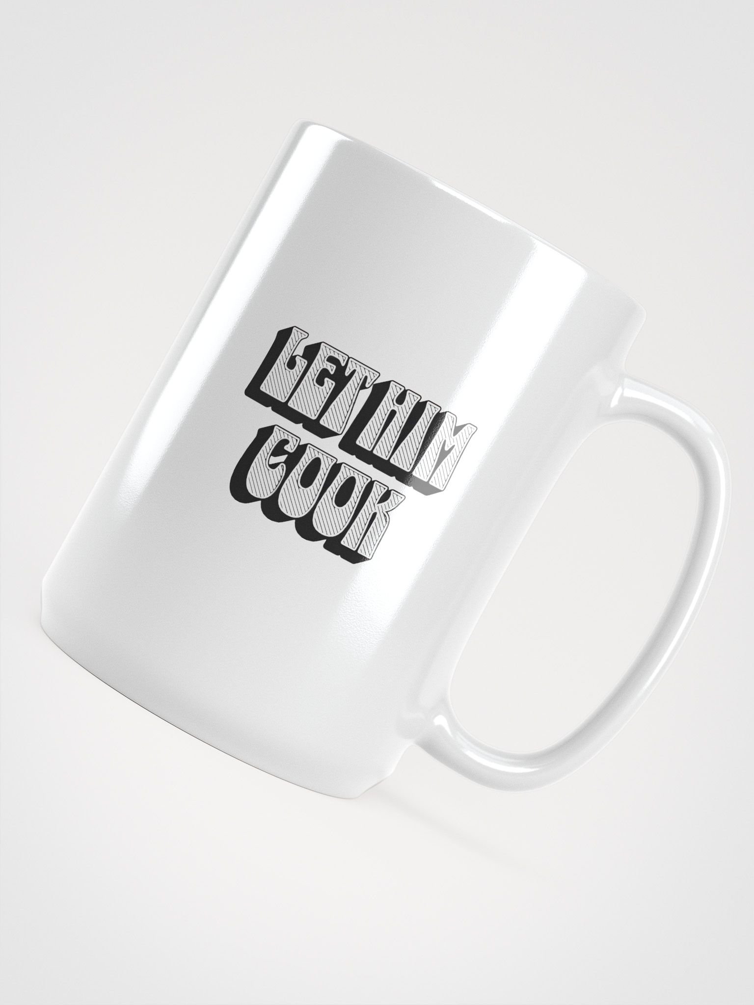 Let Him Cook White Glossy Mug product image (4)