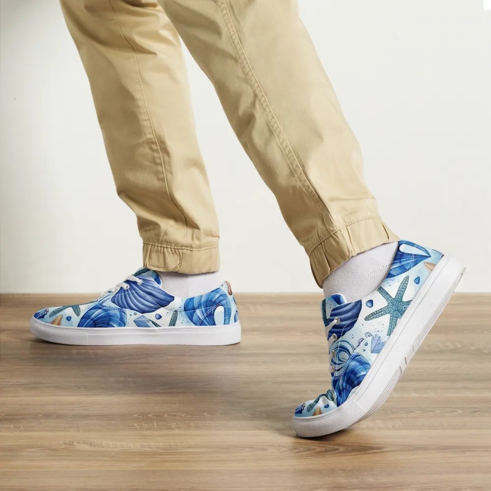 Seashell Serenade Canvas Sneakers product image (11)