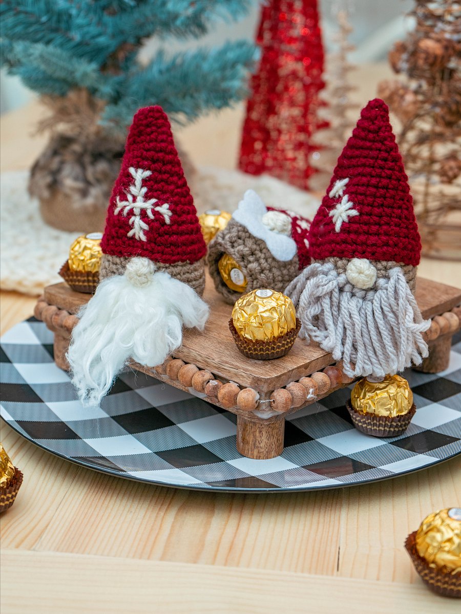 Crochet Gnome Christmas Gift Ornament product image (5)