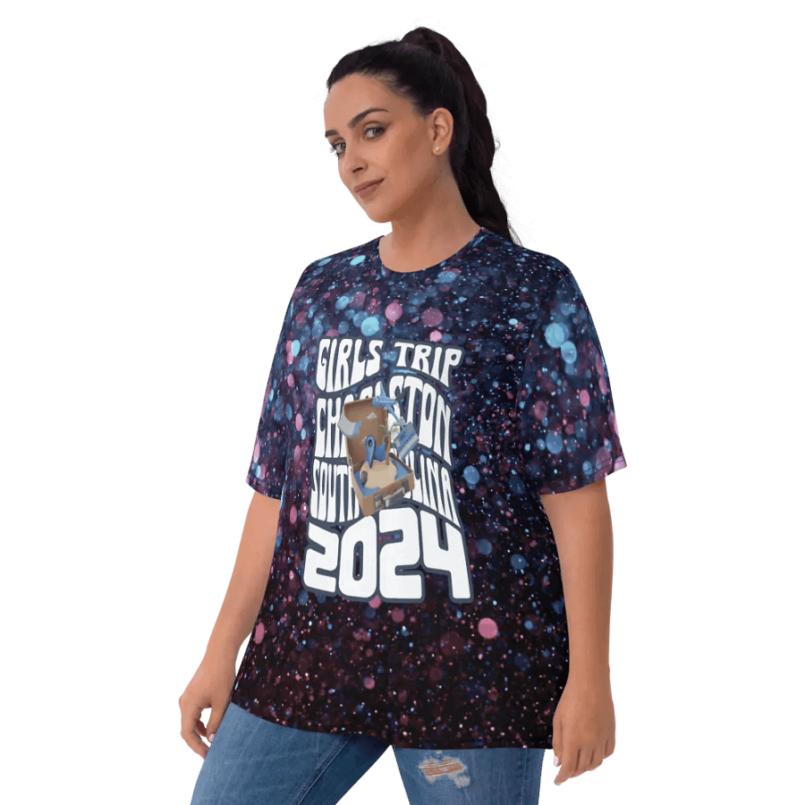 Girls Trip Charleston Sc 2024 All Over Print T-shirt product image (6)