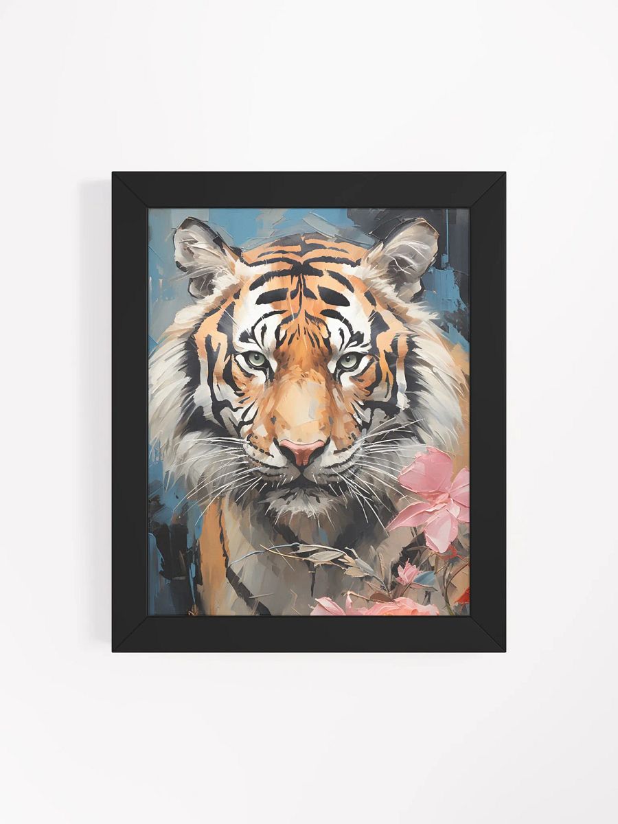 Gaze of the Wild: Tiger Framed Matte Poster product image (8)