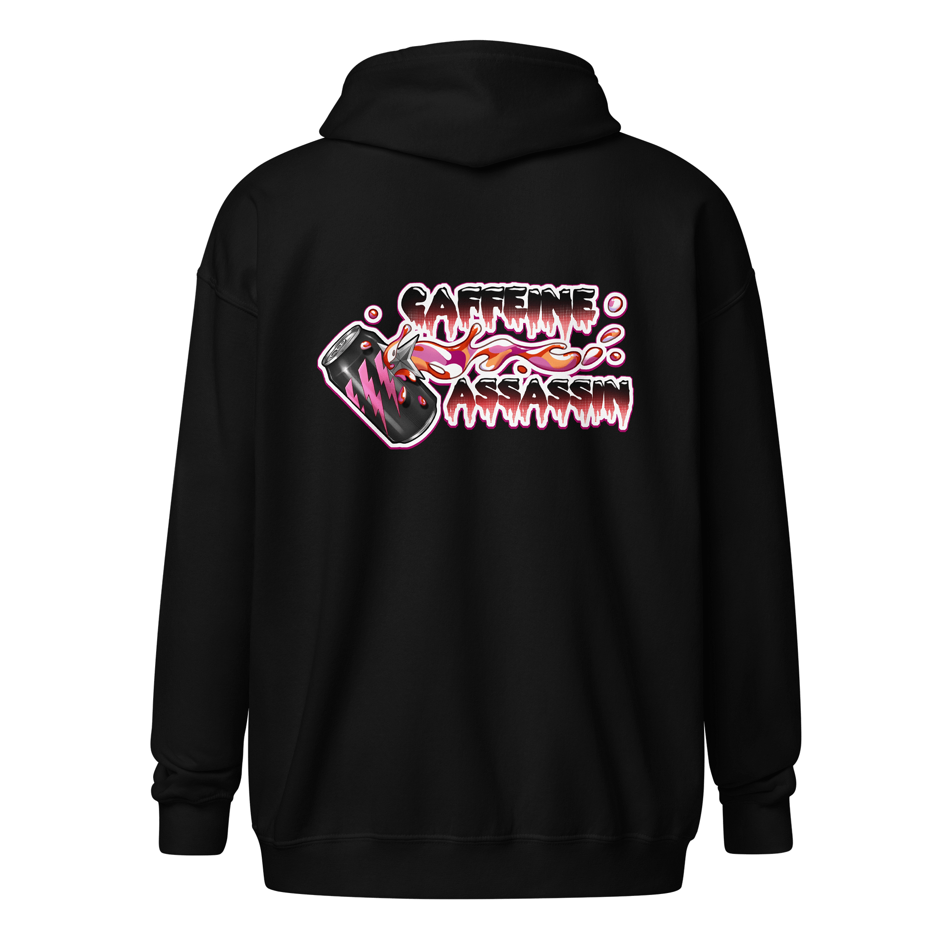 Caffeine Assassin - Lesbian Pride Edition Zip Hoodie product image (1)