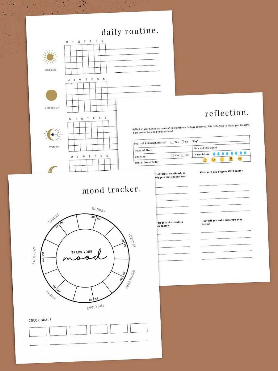 Printable Wellness Workbook product image (4)