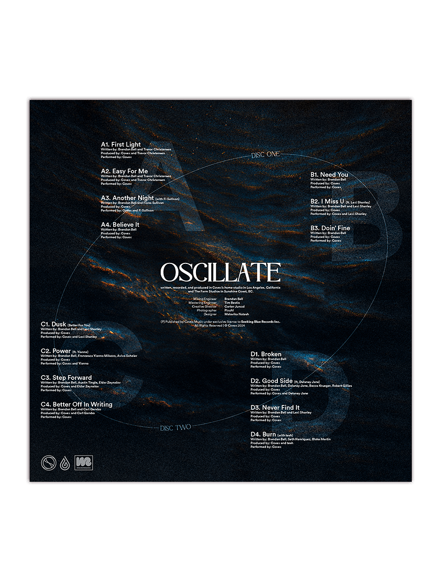 Covex - Oscillate 2LP Vinyl product image (3)