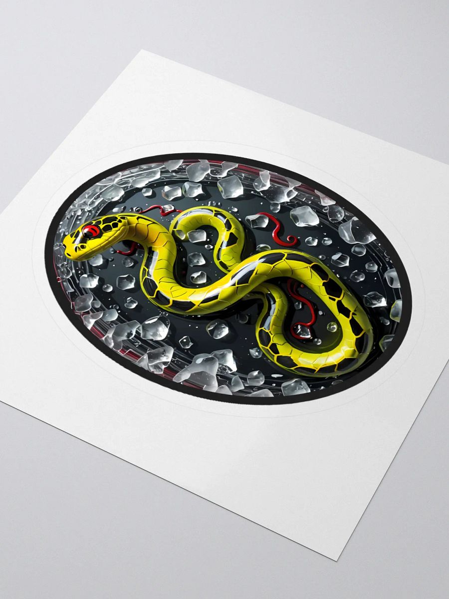 Serpentine Splendor Kiss-Cut Stickers product image (3)