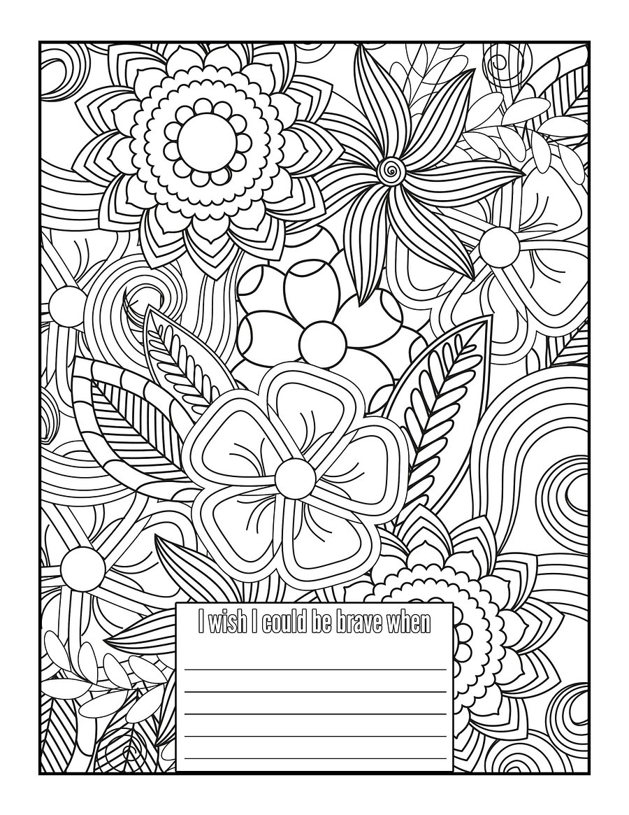 Color Me Grateful Coloring & Prompted Gratitude Journal product image (6)
