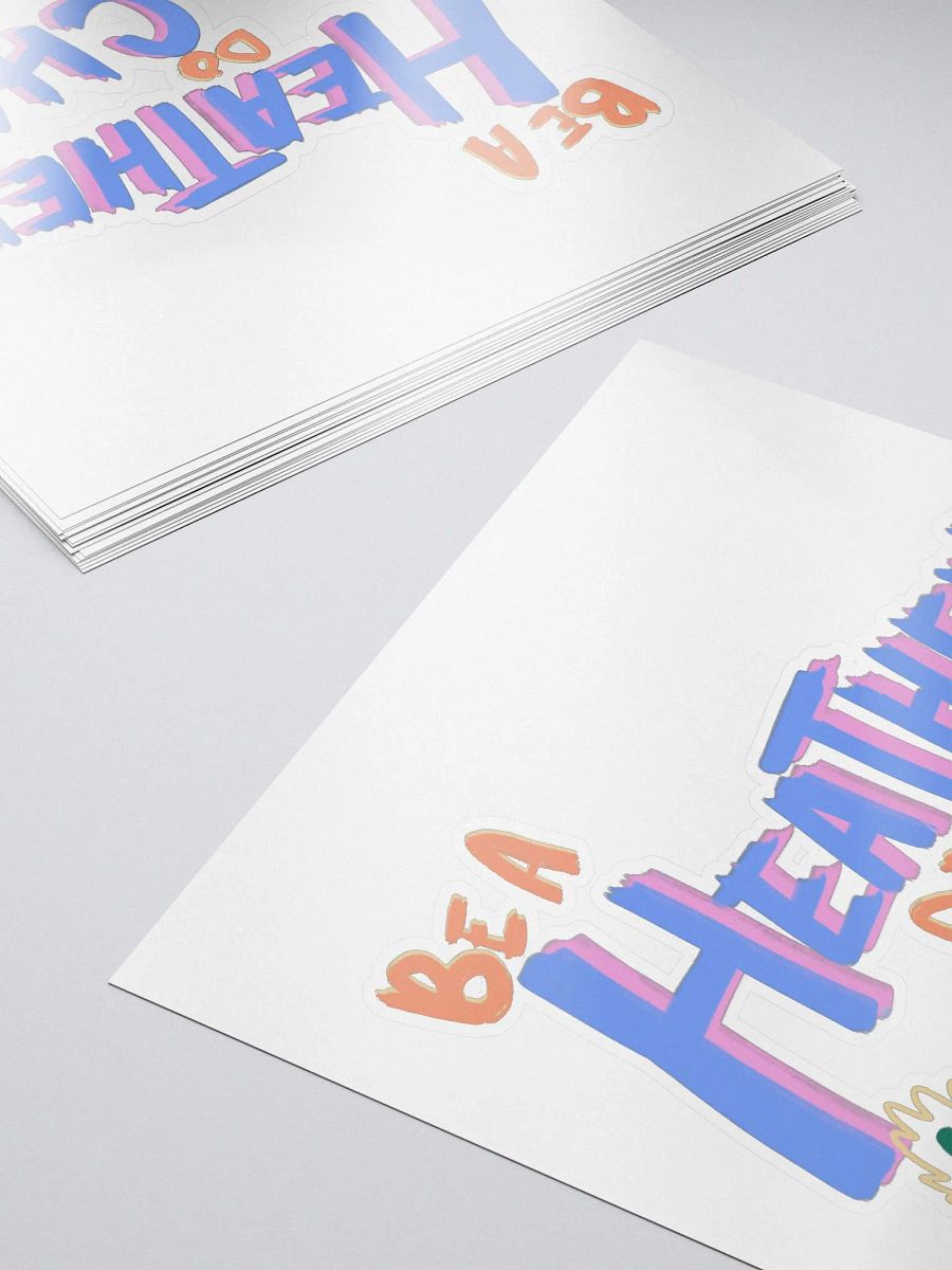Be a Heathen Sticker product image (5)
