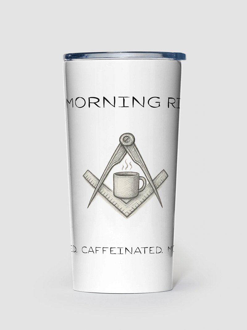The Morning Ritual – 20 oz Stainless Steel Tumbler