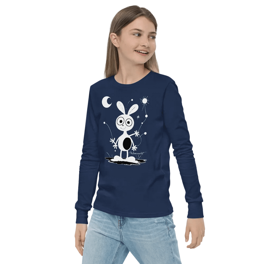 Bella+Canvas Youth Long Sleeve T-Shirt product image (1)