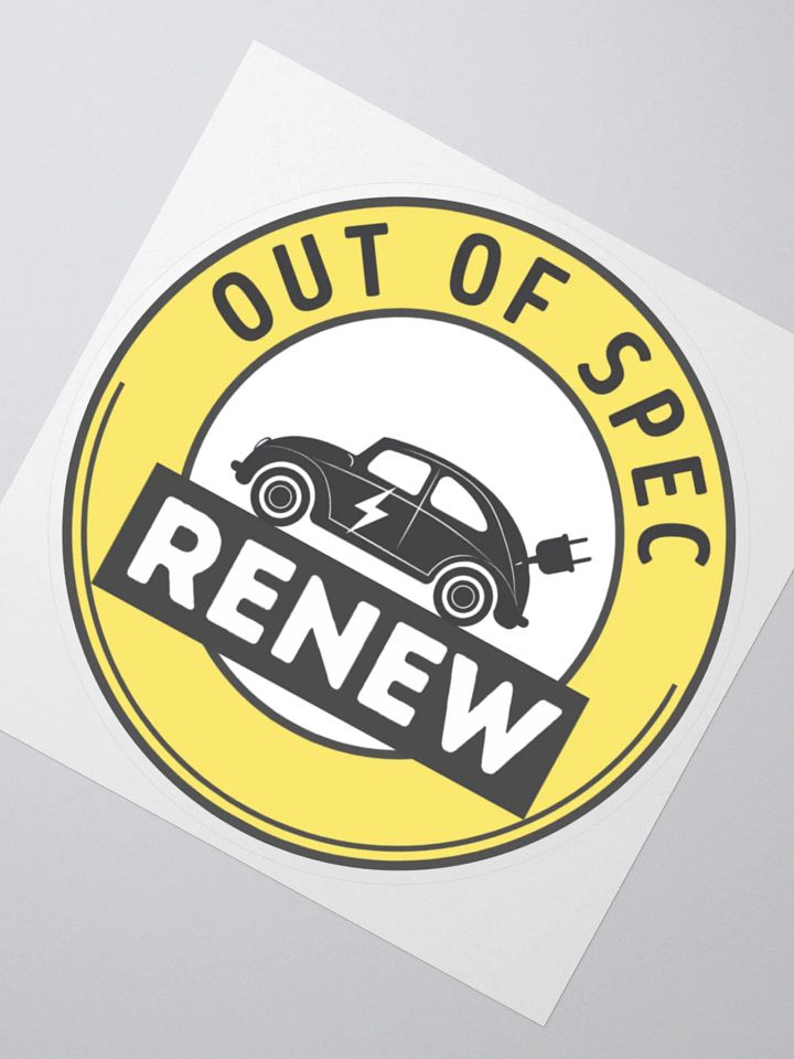 Out of Spec Renew Sticker product image (2)