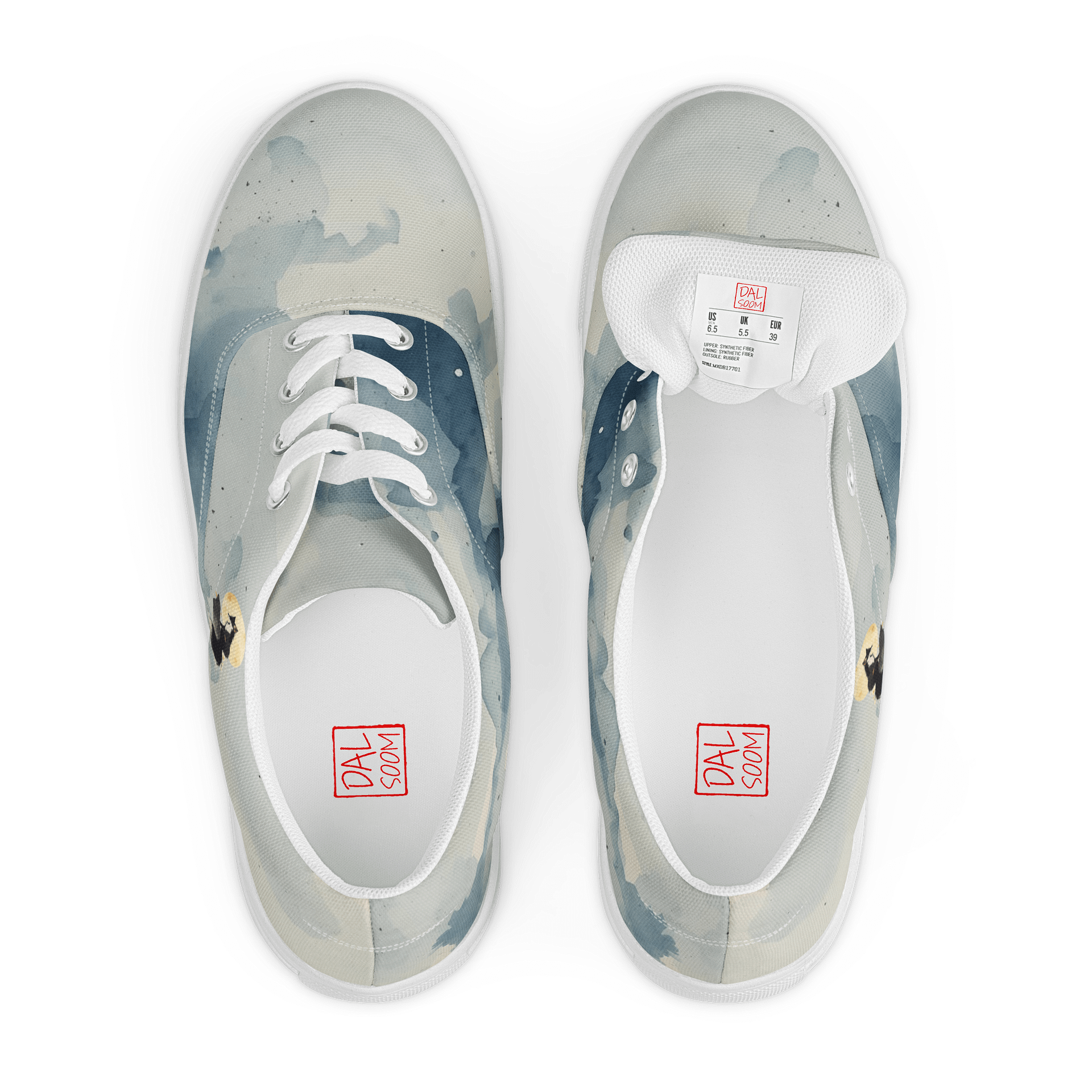 Moonlit Fox Women's Canvas Shoes product image (5)