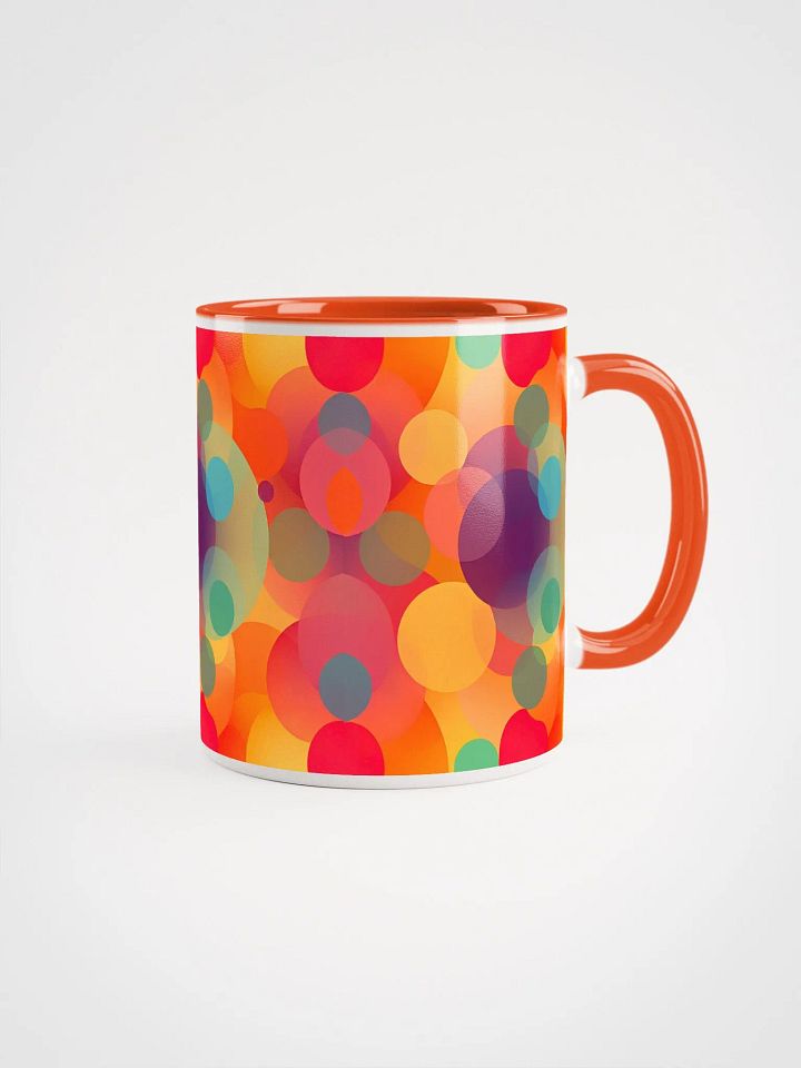 Vibrant Circle Delight Ceramic Mug product image (3)