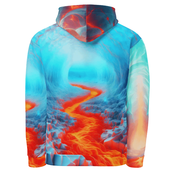 Fire and Ice - Molten Lava Meets Ice #4 product image (2)