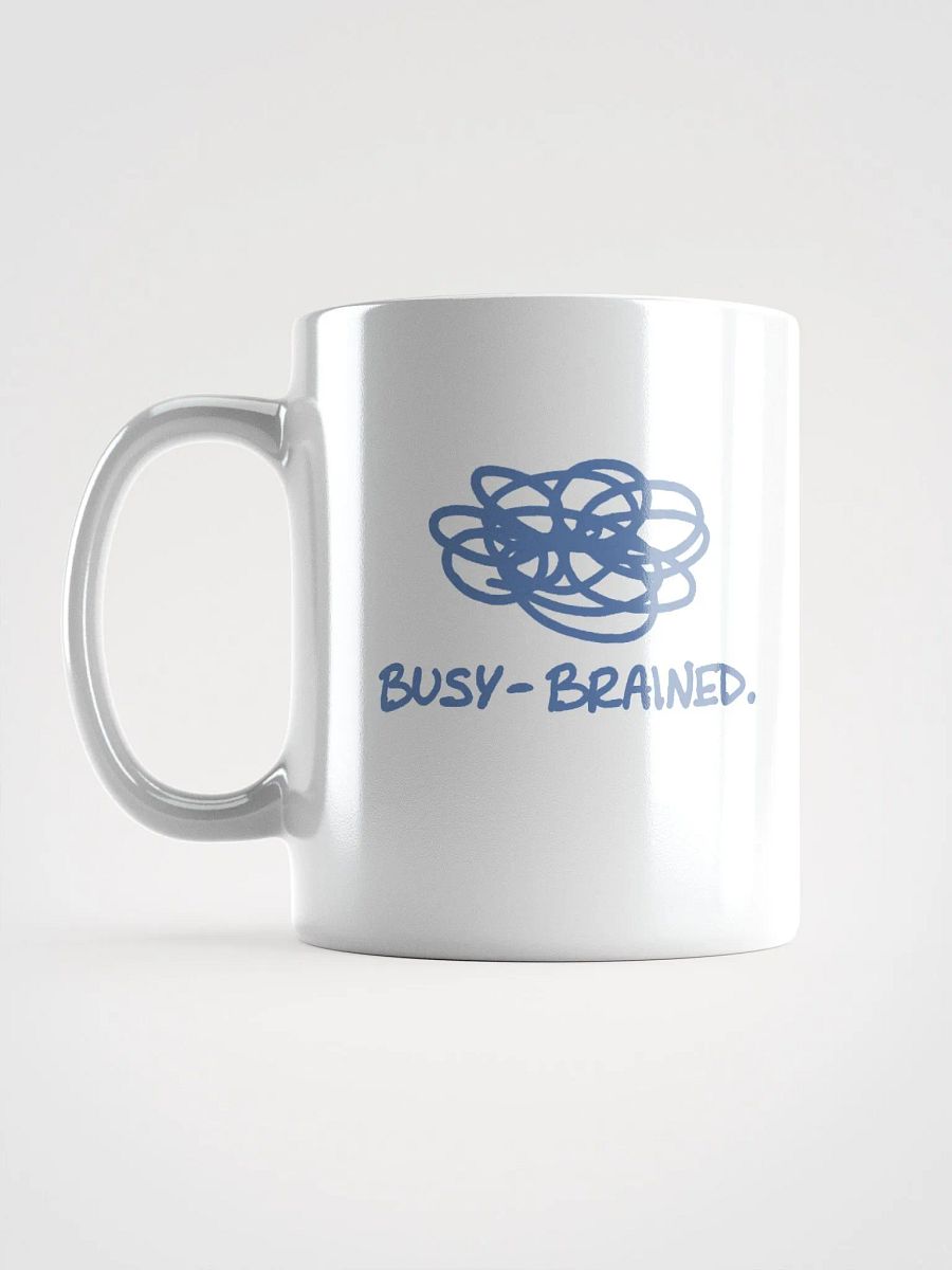 BUSY-BRAINED (teal design) mug product image (12)