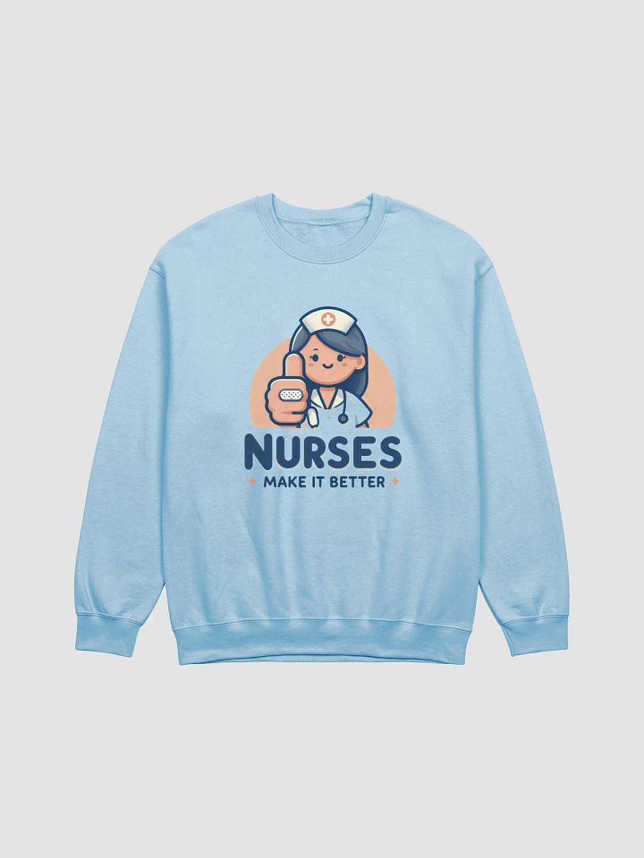 Nurse Power Thumbs-Up Sweatshirt product image (4)