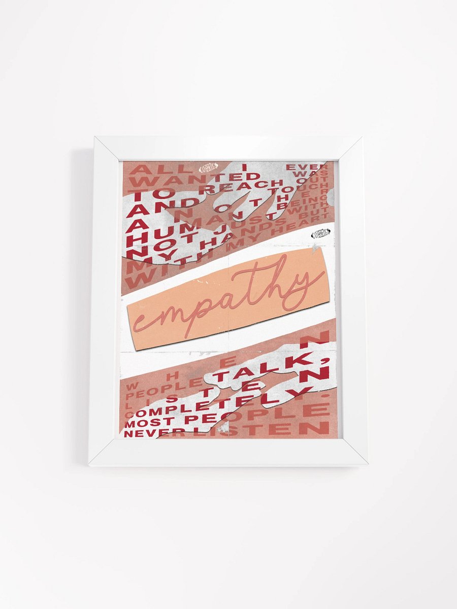 "Empathy" (Bleeding Through) Poster Print product image (4)