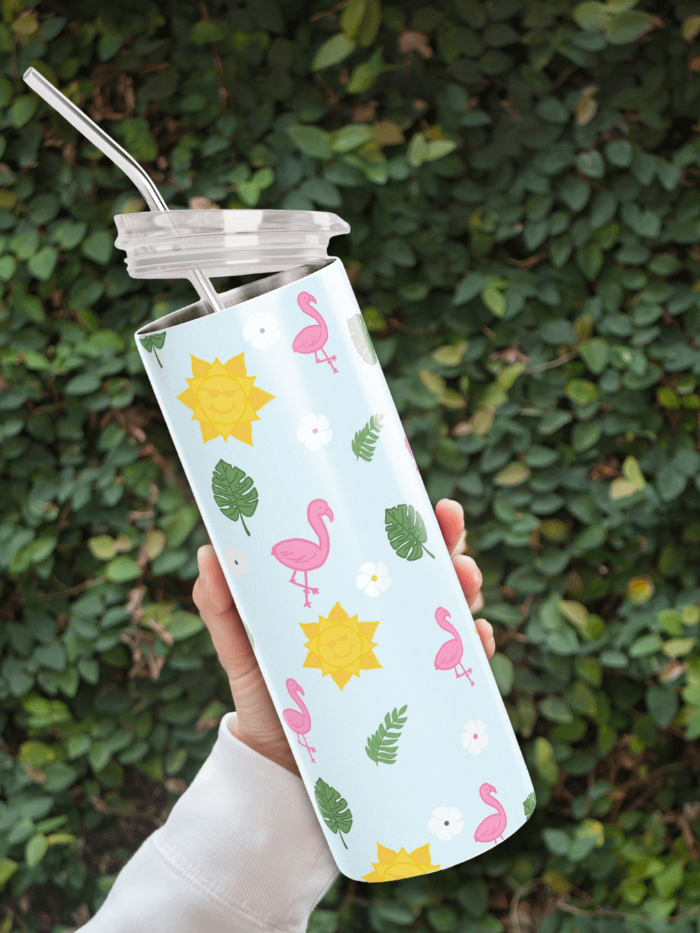 Summer Fun Stainless Steel Tumbler product image (1)