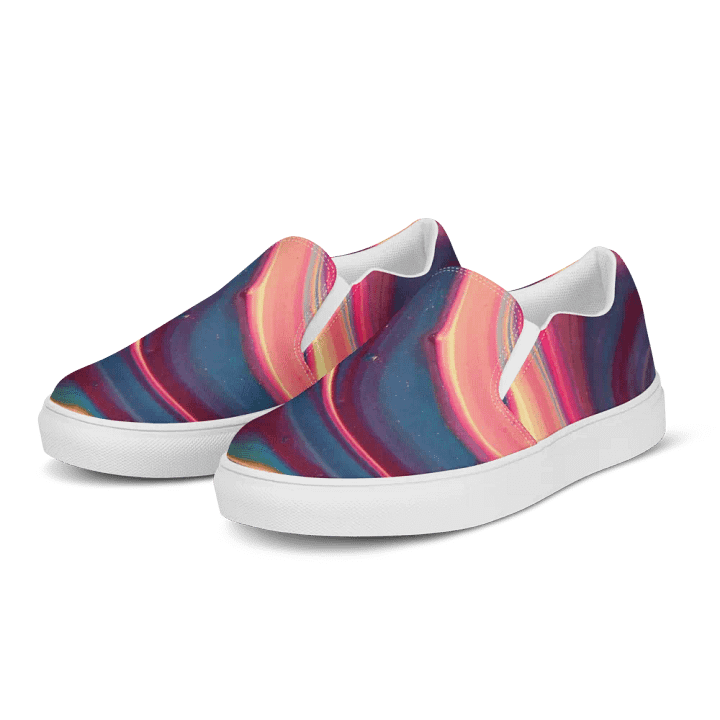 Abstract Slip-On Canvas Shoes product image (2)