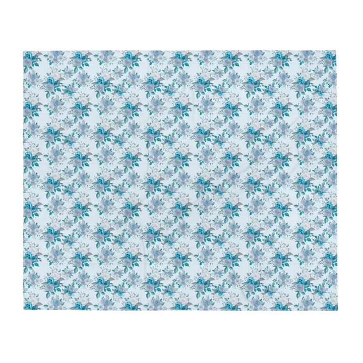 Blue Roses Blanket product image (1)