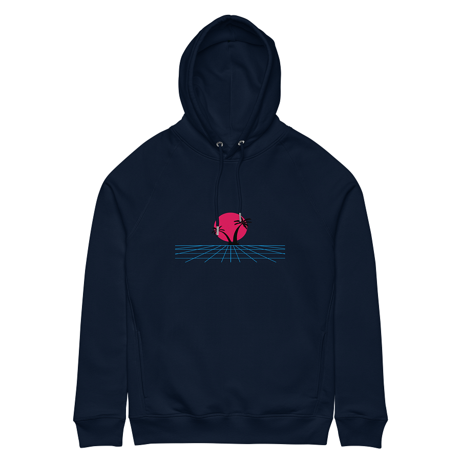 Retro-Futuristic Sunset Hoodie product image (6)