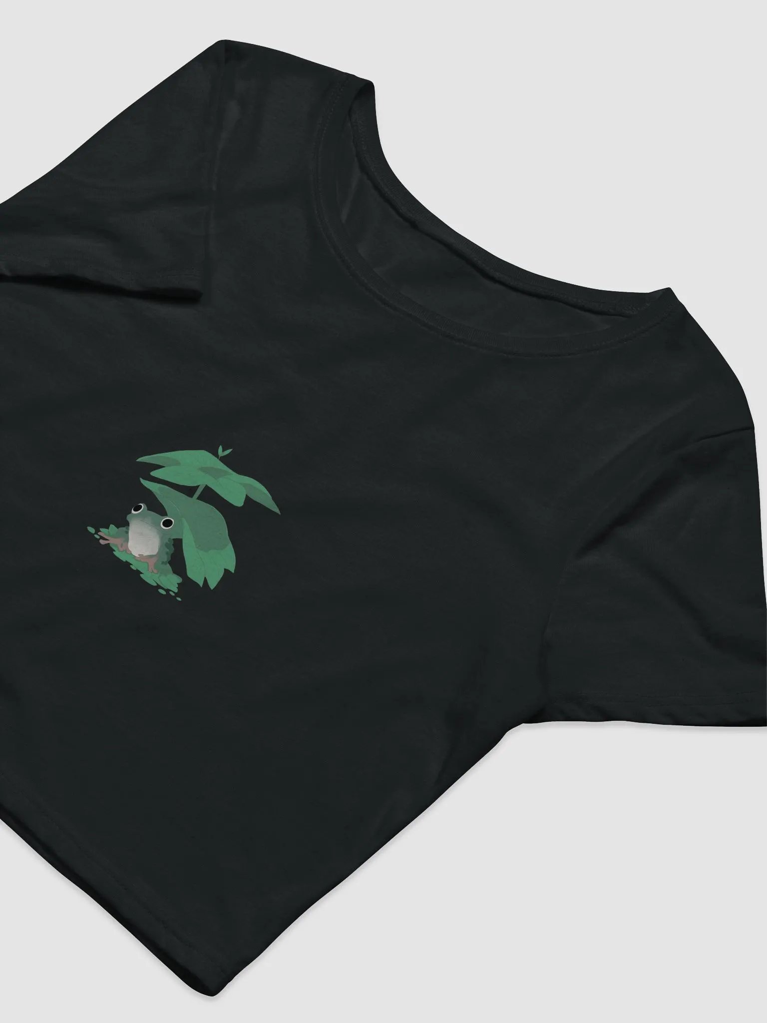 Curious Froggy Crop Tee product image (5)