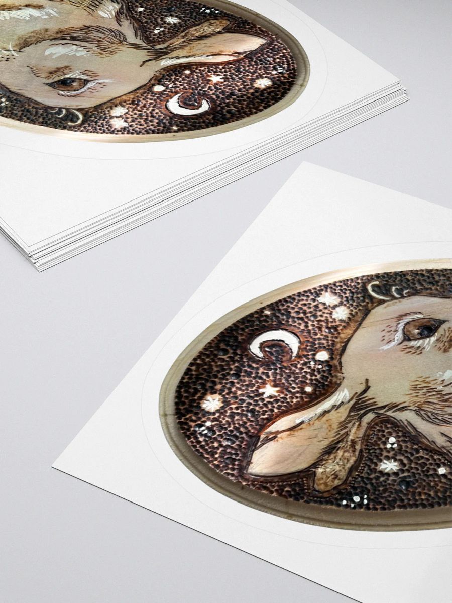 Rabbit Woodburn Sticker product image (10)