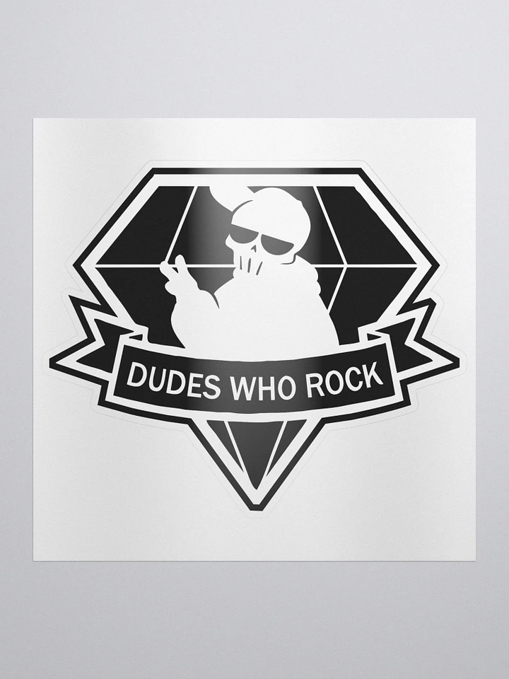 DUDES WHO ROCK STICKER product image (1)
