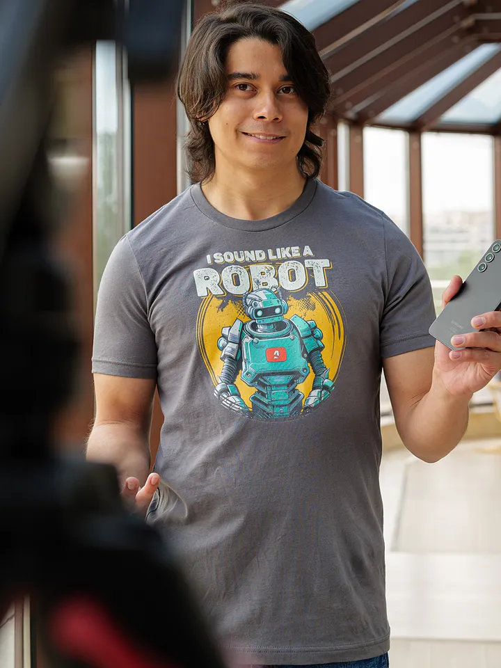 I Sound Like A Robot Tee V2 A product image (2)