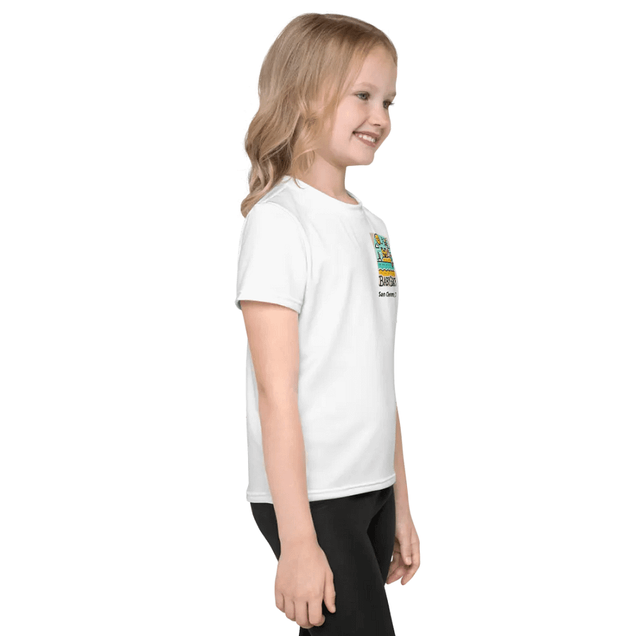 Sunshine Shores All-Over Print Kid's Tee - San Clemente, CA product image (3)