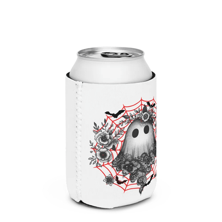 Lacey Ghost Veiled Can Cooler product image (3)