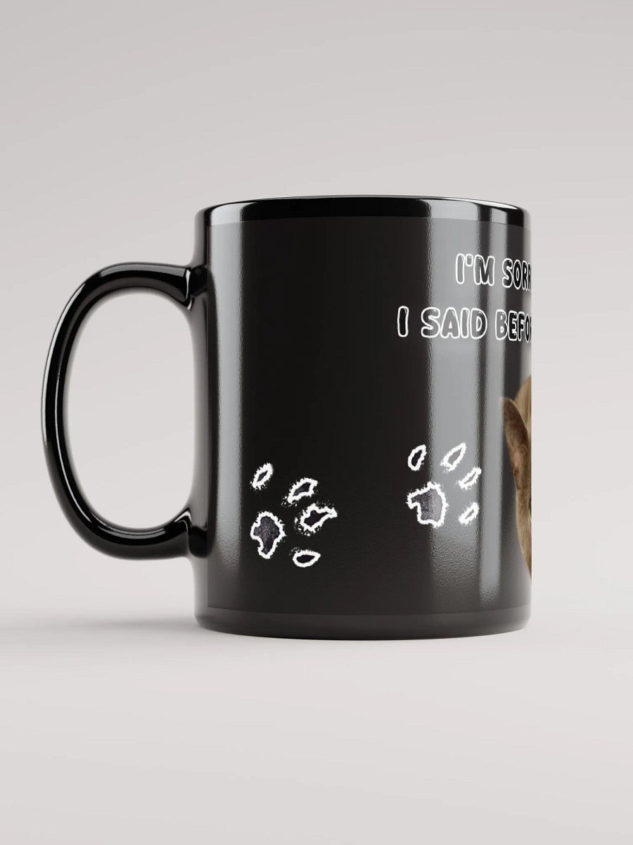 Sorry Mug (Black) product image (6)