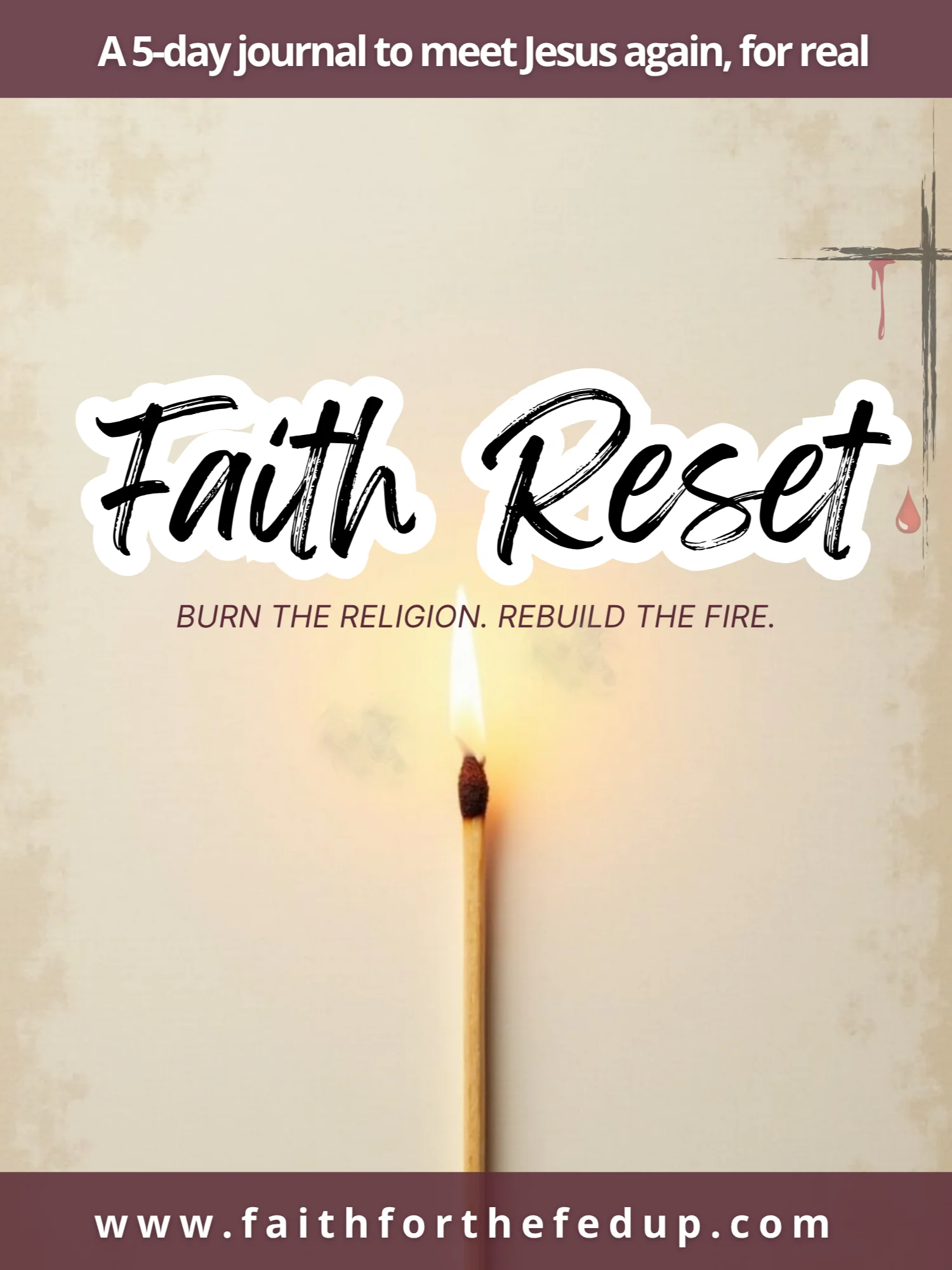 Faith Reset: Burn the Religion & Rebuild the Fire product image (1)