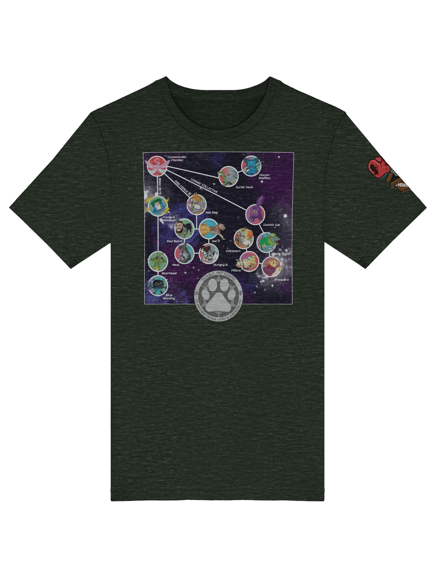 T.I.A.R.A. Pet Corps – Conquest Princess Character T-Shirt product image (5)