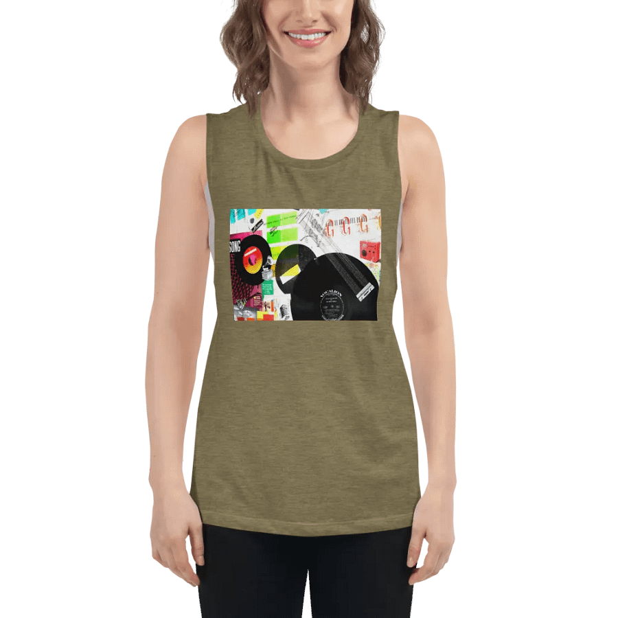 My Music Diary Collage Print - Women's Tank Top product image (6)
