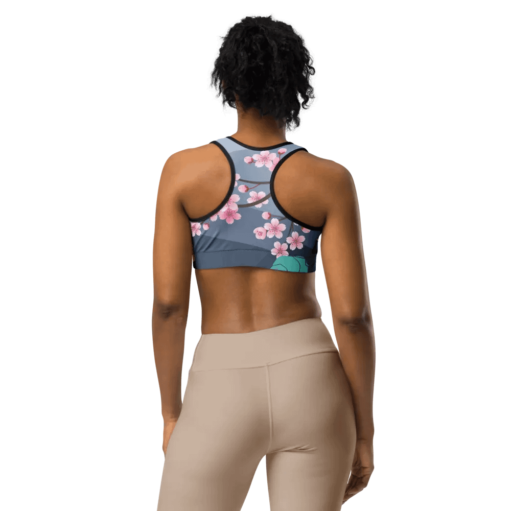 Floral Kaleidoscope Sports Bra product image (4)