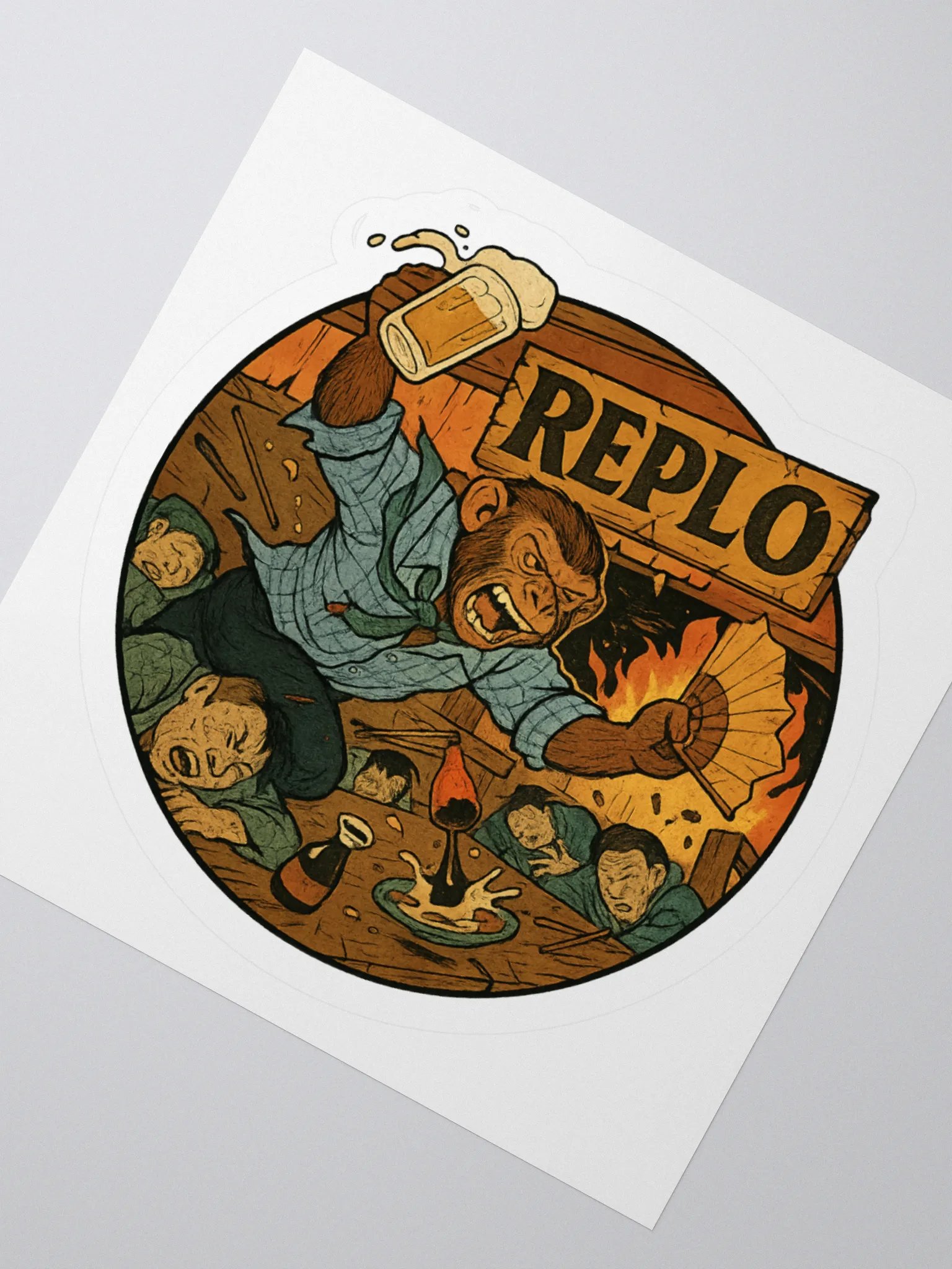 Replo Tavern Rampage Sticker product image (6)