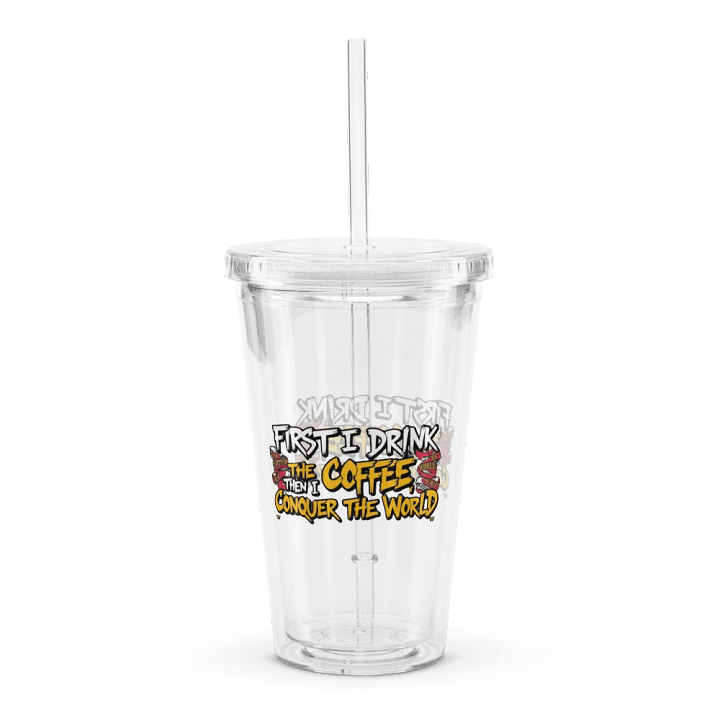 Conquer the World Coffee Tumbler product image (1)