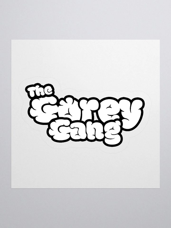 Gorey Gang B+W - Kiss Cut Stickers product image (1)