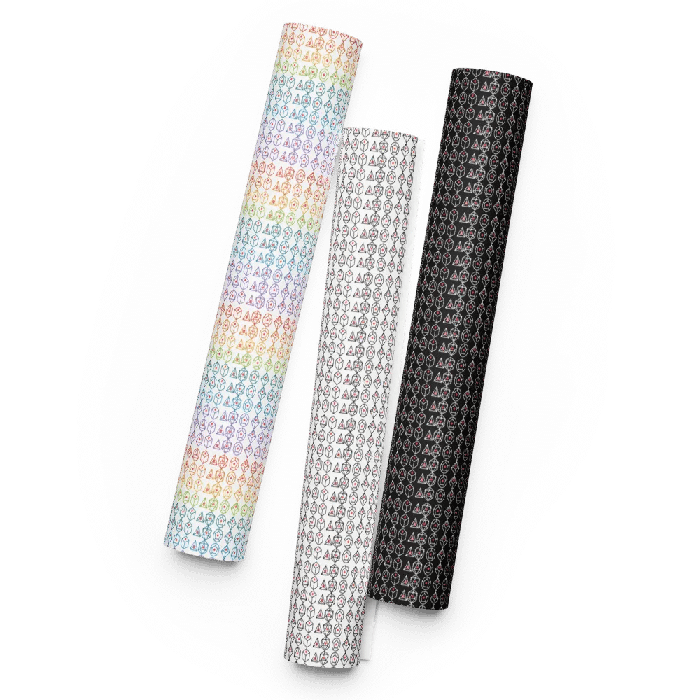 Logomancy Dice Set Wrapping Paper product image (3)