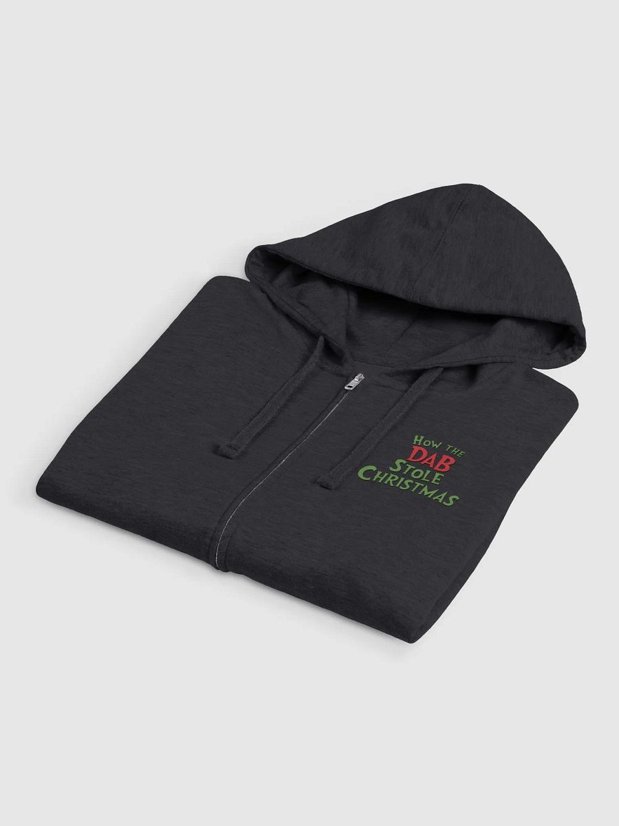 How The Dab Stole Christmas zip up hoodie product image (3)
