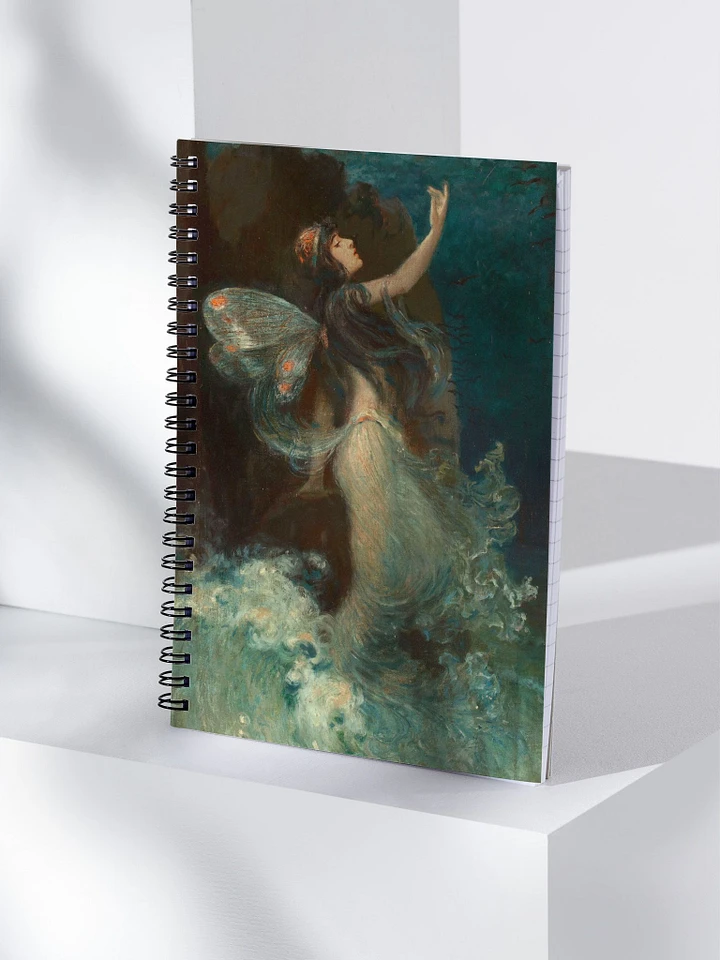 ''Water Nymph'' by Paul Swan Spiral Notebook product image (1)