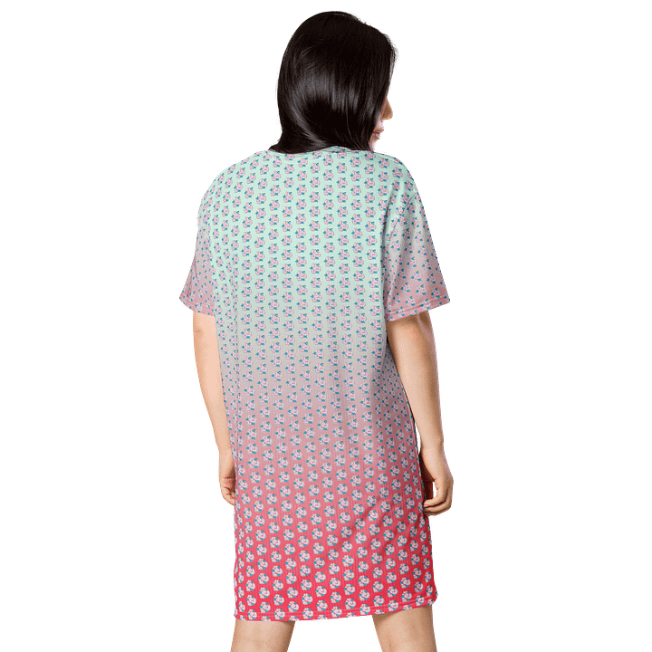 LGBTQIAP2S+ 2025, Trans Flower with Symbol, Tee Dress product image (2)