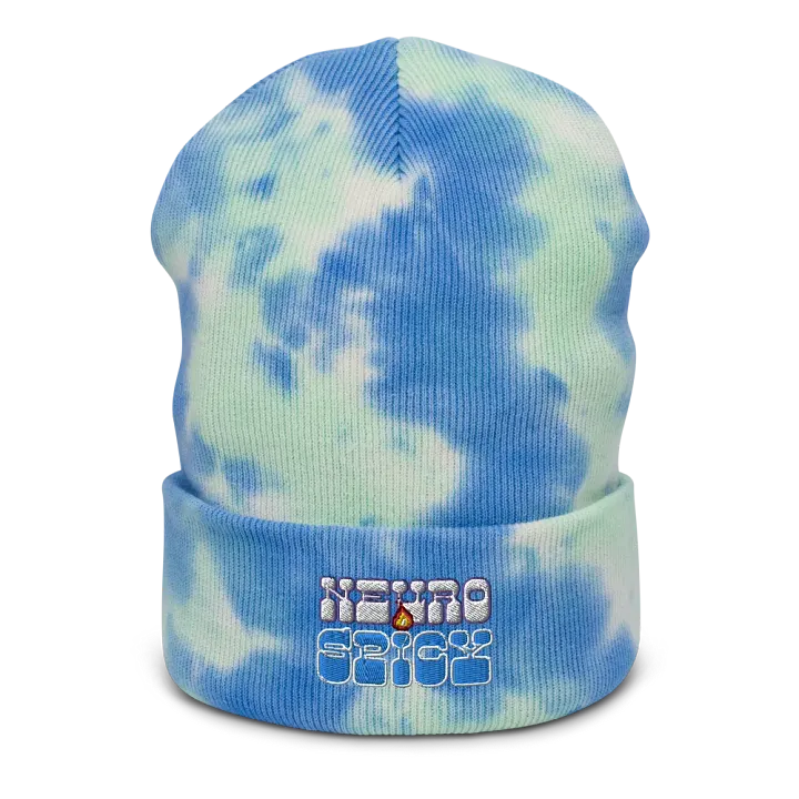 NEUROSPICY tie-dye beanie product image (1)