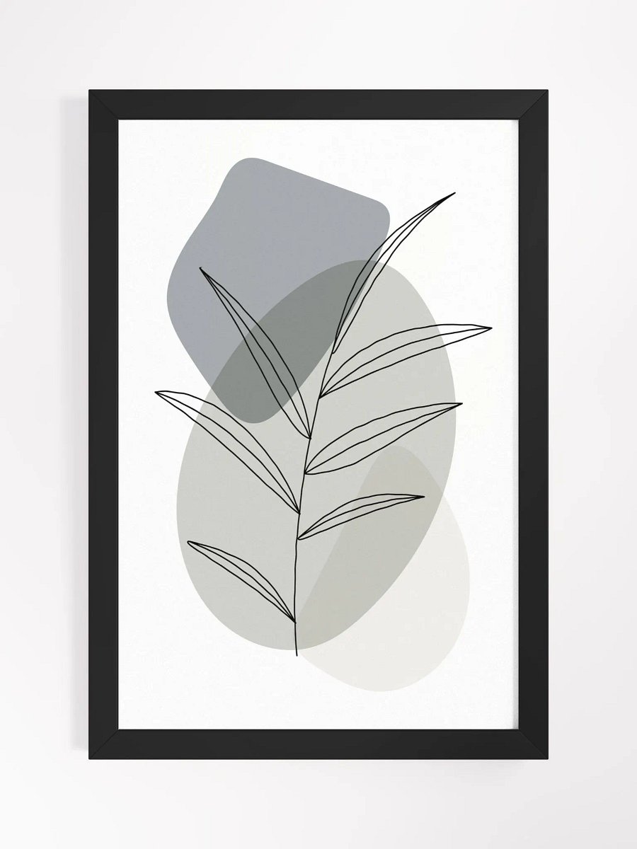 Botanical Lines Framed Poster product image (3)